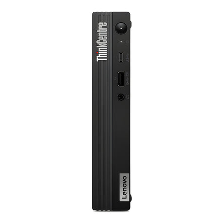 Lenovo ThinkCentre M80q Tiny - forside med USB-C, USB-A og lydstik