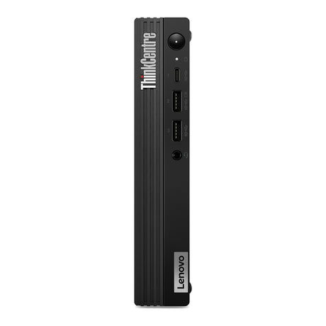 Lenovo ThinkCentre M80q Gen 3 Tiny - forside med USB-C, USB-A og lydstik