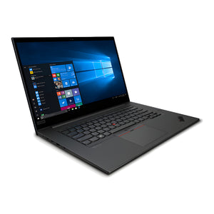 Lenovo ThinkPad P1 Gen 3 - set skråt forfra med åben skærm
