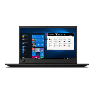 Lenovo ThinkPad P1 Gen 3 - forfra med åben skærm