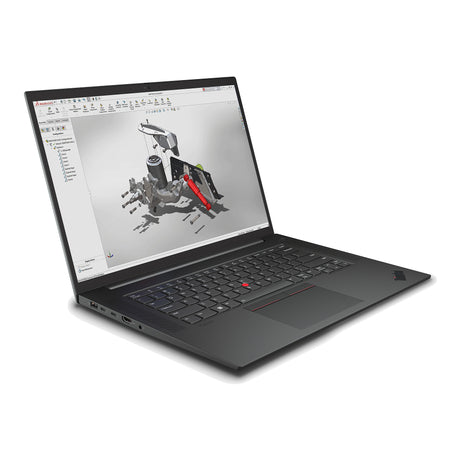 Lenovo ThinkPad P1 Gen 6 - set skråt forfra med åben skærm