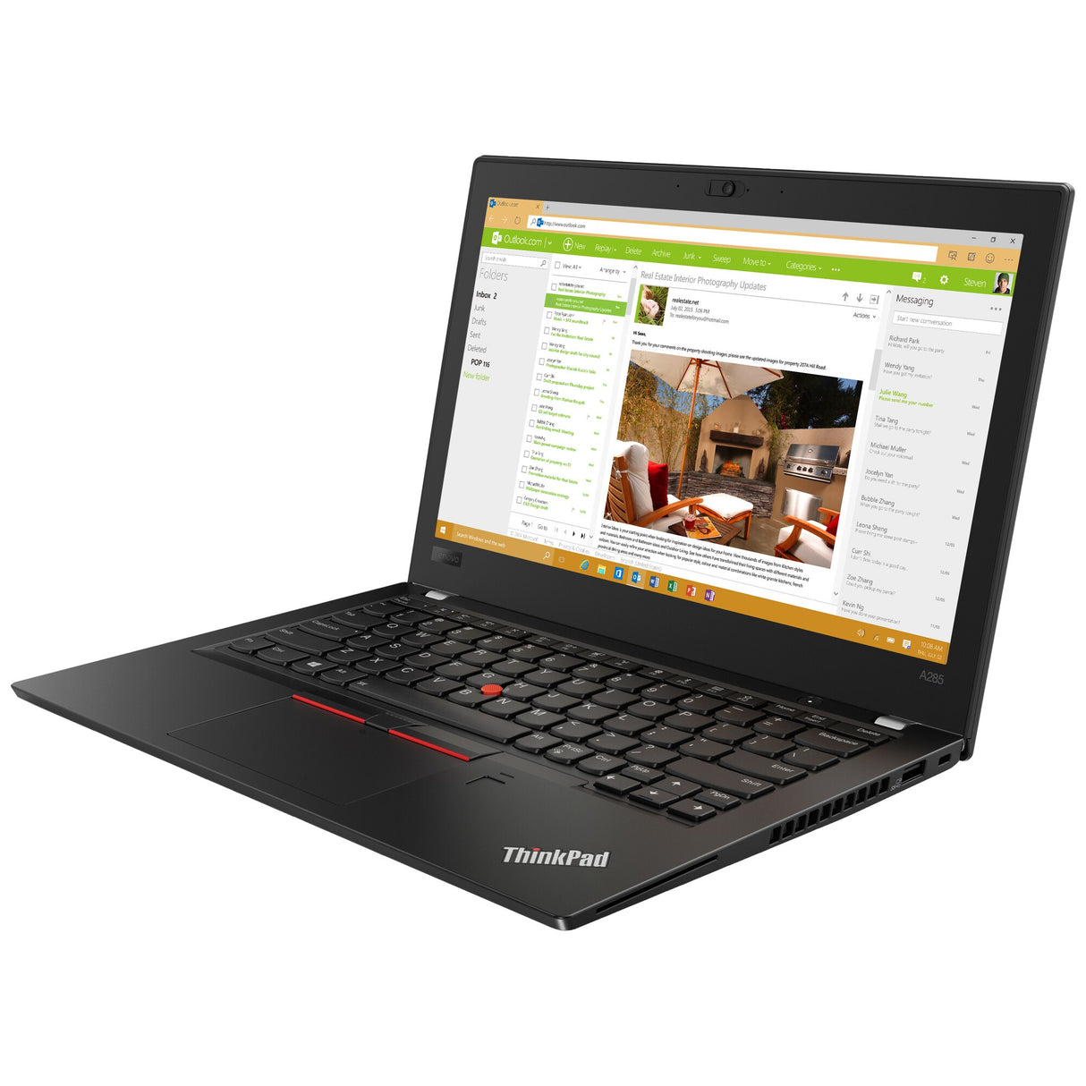 Lenovo ThinkPad A285  | 12,5" | Ryzen 5 | 8GB | 256GB SSD