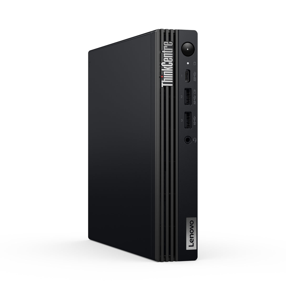 Lenovo ThinkCentre M70q Gen 5 Tiny - set skråt forfra