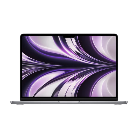 MacBook Air 13" 2022 M2 space grey – forfra