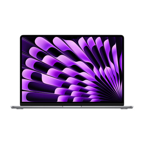 MacBook Air 15" 2023 M2 space grey – forfra