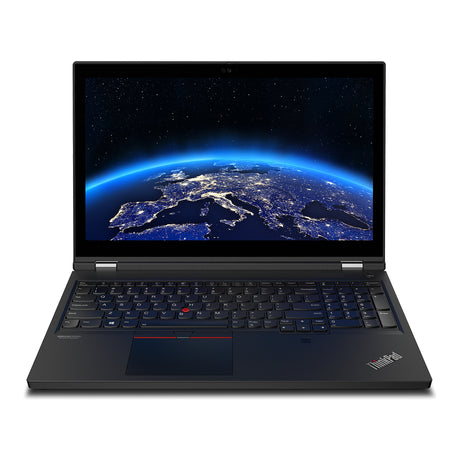 Lenovo ThinkPad P15 Gen 1 - forfra med åben skærm