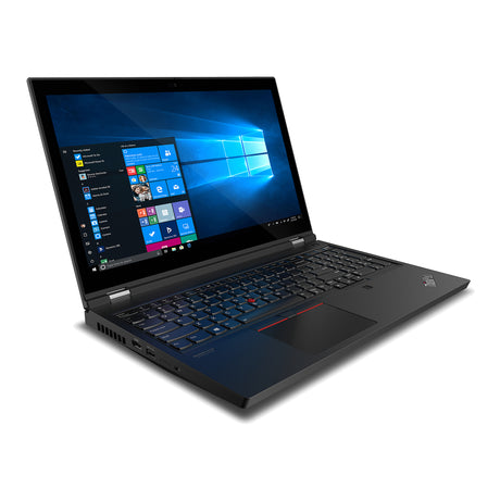 Lenovo ThinkPad P15 Gen 1 - venstre side med porte