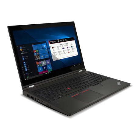 Lenovo ThinkPad P15 Gen 2 - venstre side med porte
