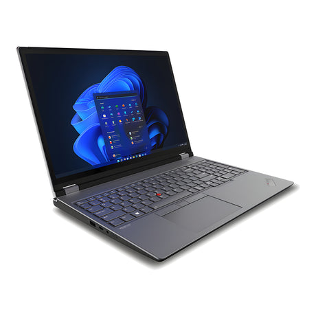 Lenovo ThinkPad P16 Gen 1 - venstre side med porte