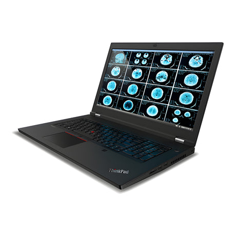 Lenovo ThinkPad P17 Gen 1 - højre side med porte