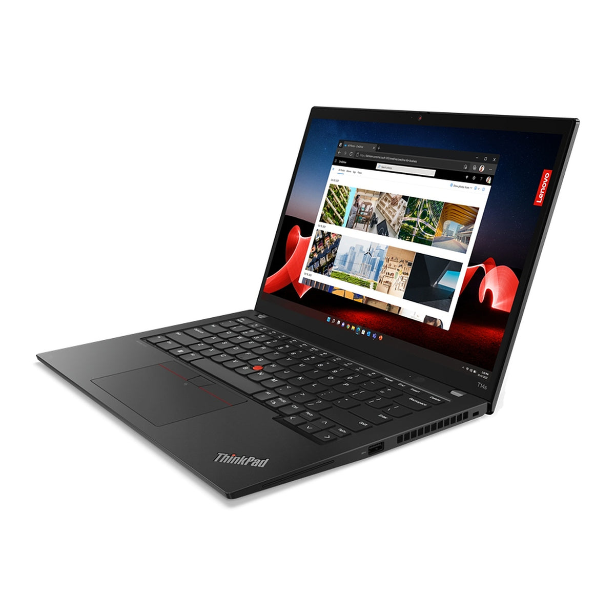 Lenovo ThinkPad T14s 4. gen. - åben skærm og tastatur