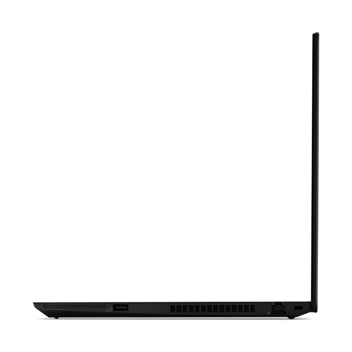 Lenovo ThinkPad T15 1. gen. - højre side med porte