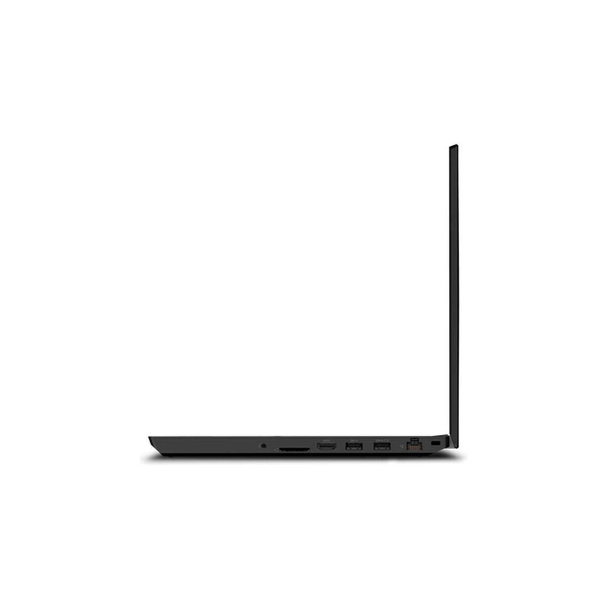 Lenovo ThinkPad T15p 2. gen. - højre side med porte