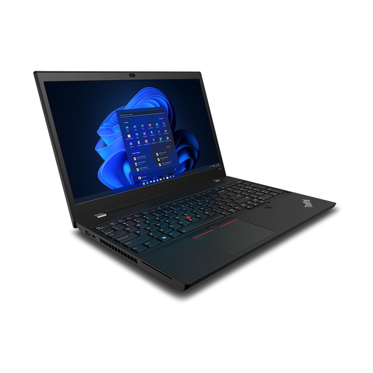 Lenovo ThinkPad T15p 3. gen. - åben skærm og tastatur