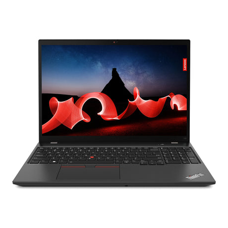 Lenovo ThinkPad T16 2. gen. - forfra med åben skærm